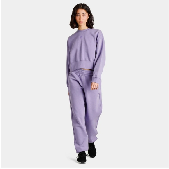 ADIDAS ORIGINALS WOMEN'S SWEATSHIRT MAGIC LILAC US S 8-10 - Picture 2 of 10